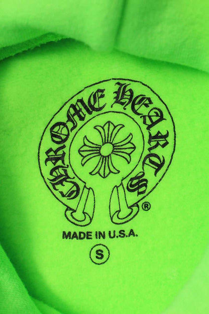 Chrome Hearts Miami LTD Sleeve Logo Hoodie Green Size S