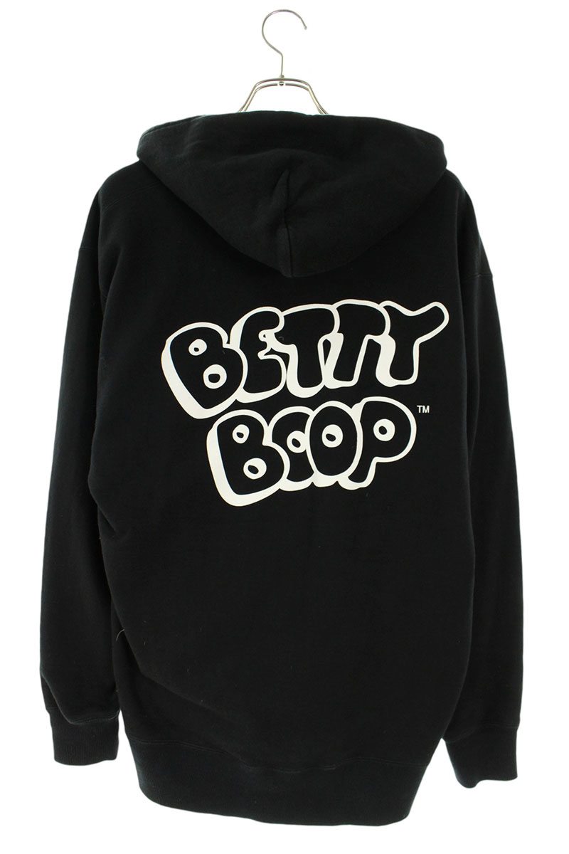 GOD SELECTION XXX Print Hoodie Black Size XL