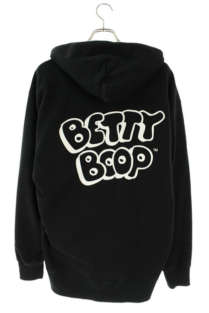 GOD SELECTION XXX Print Hoodie Black Size XL