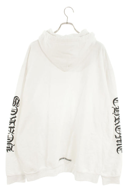 Chrome Hearts SWTSHRT HD PLVR Sleeve Logo Hoodie Size XXL