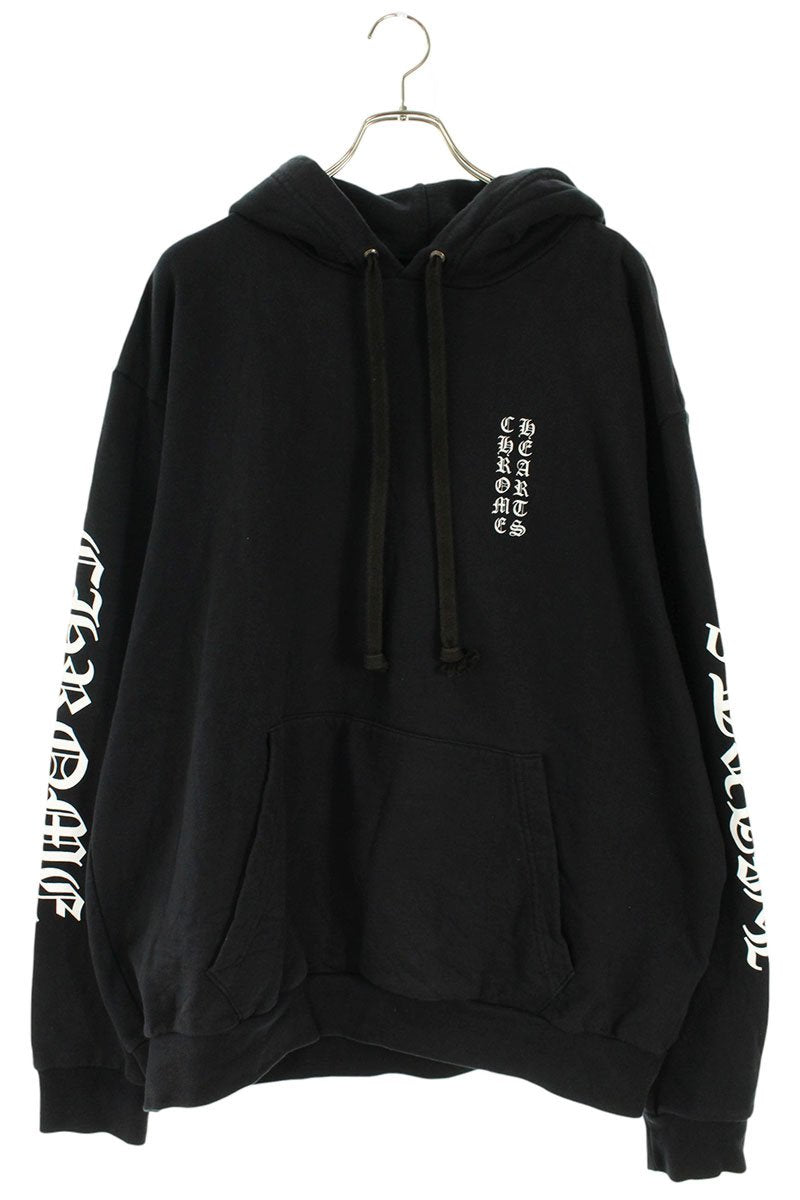 Chrome Hearts SWTSHRT PLVR Arm Logo Print Hoodie Size XL