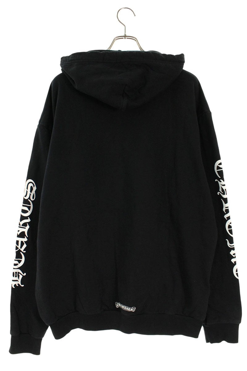 Chrome Hearts SWTSHRT PLVR Arm Logo Print Hoodie Size XL