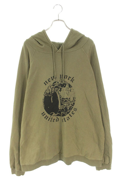 RAF SIMONS 21AW Pullover Hoodie Size 1