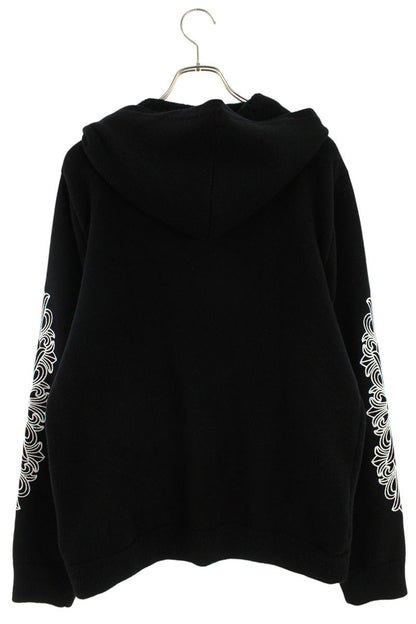 Chrome Hearts U LIFE SENTENCE Floral Zip Hoodie Size L