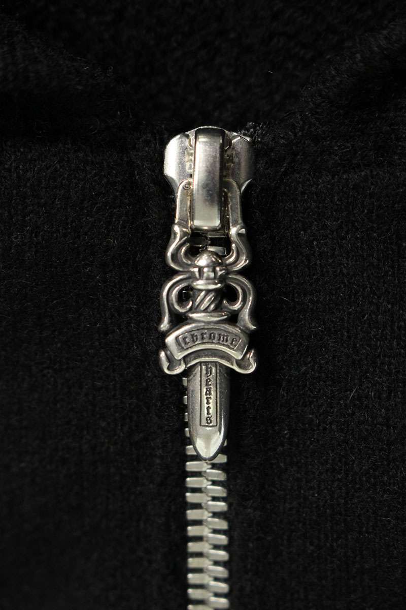 Chrome Hearts U LIFE SENTENCE Floral Zip Hoodie Size L