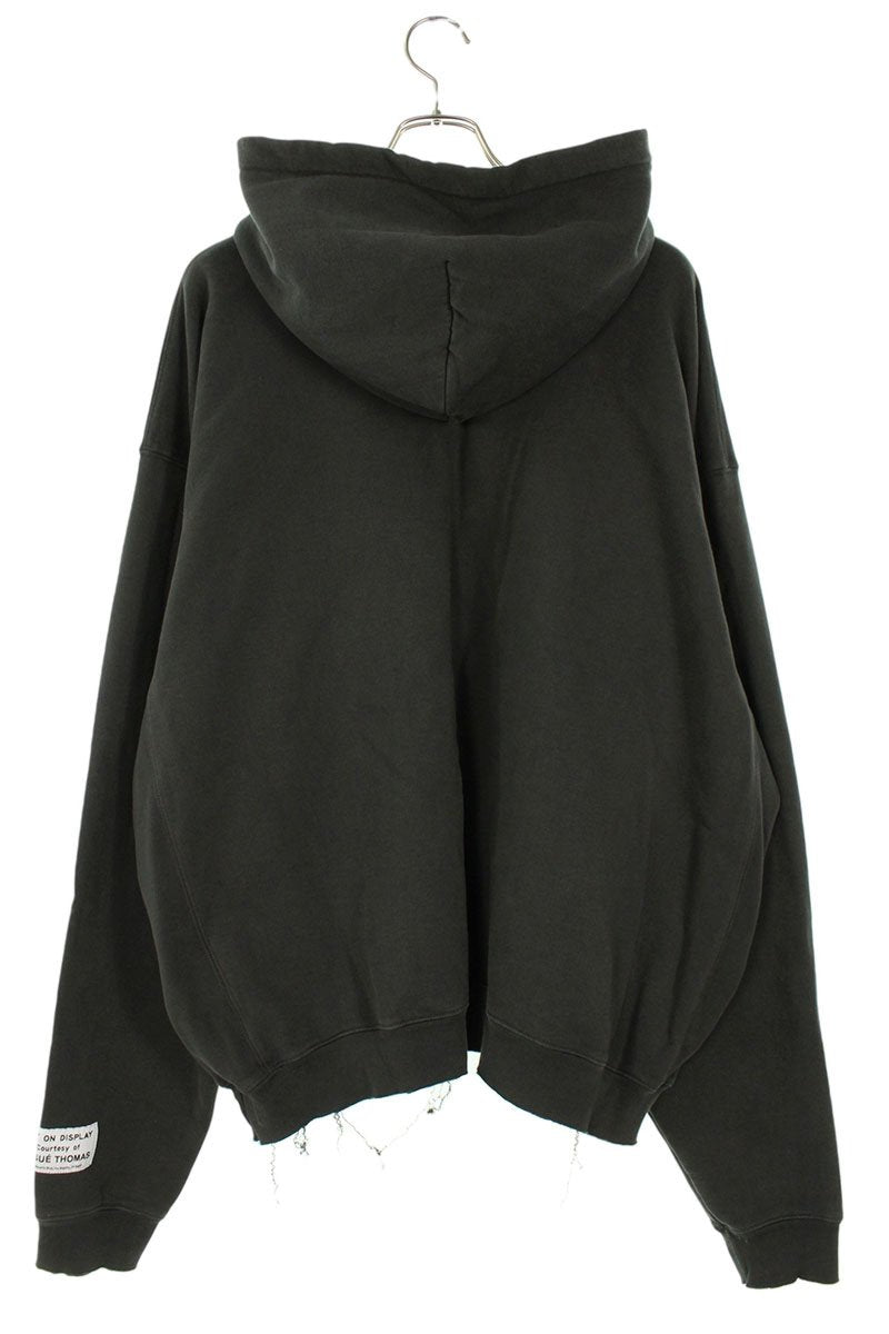GALLERY DEPT Front Logo Hoodie Black Size L