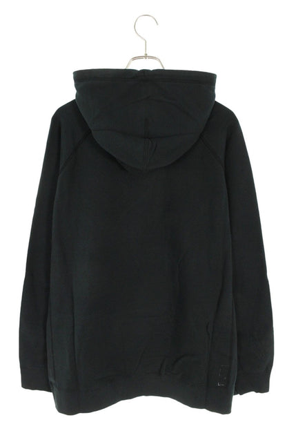 SEQUEL 24AW Logo Print Pullover Hoodie Black Cotton Size S