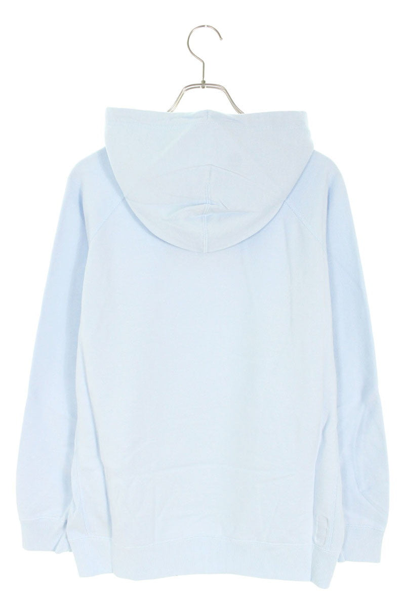 SEQUEL 24AW Logo Print Pullover Hoodie Light Blue Size L