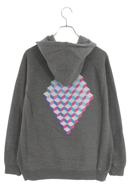 SEQUEL 24SS WEEKEND Zip Hoodie Gray Cotton Blend Size M