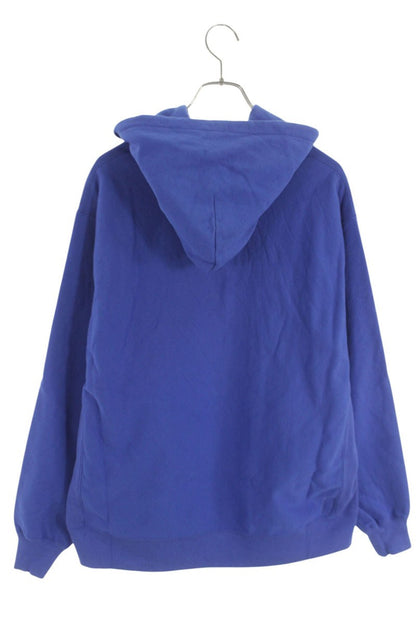 SEQUEL 25SS Logo Embroidered Hoodie Blue Size S