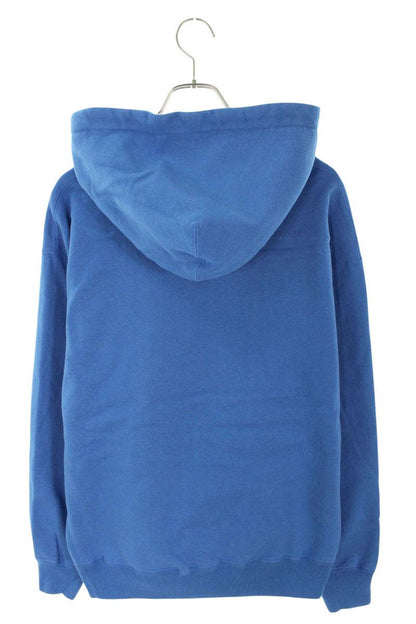 GOD SELECTION XXX Logo Embroidered Hoodie Blue Size M