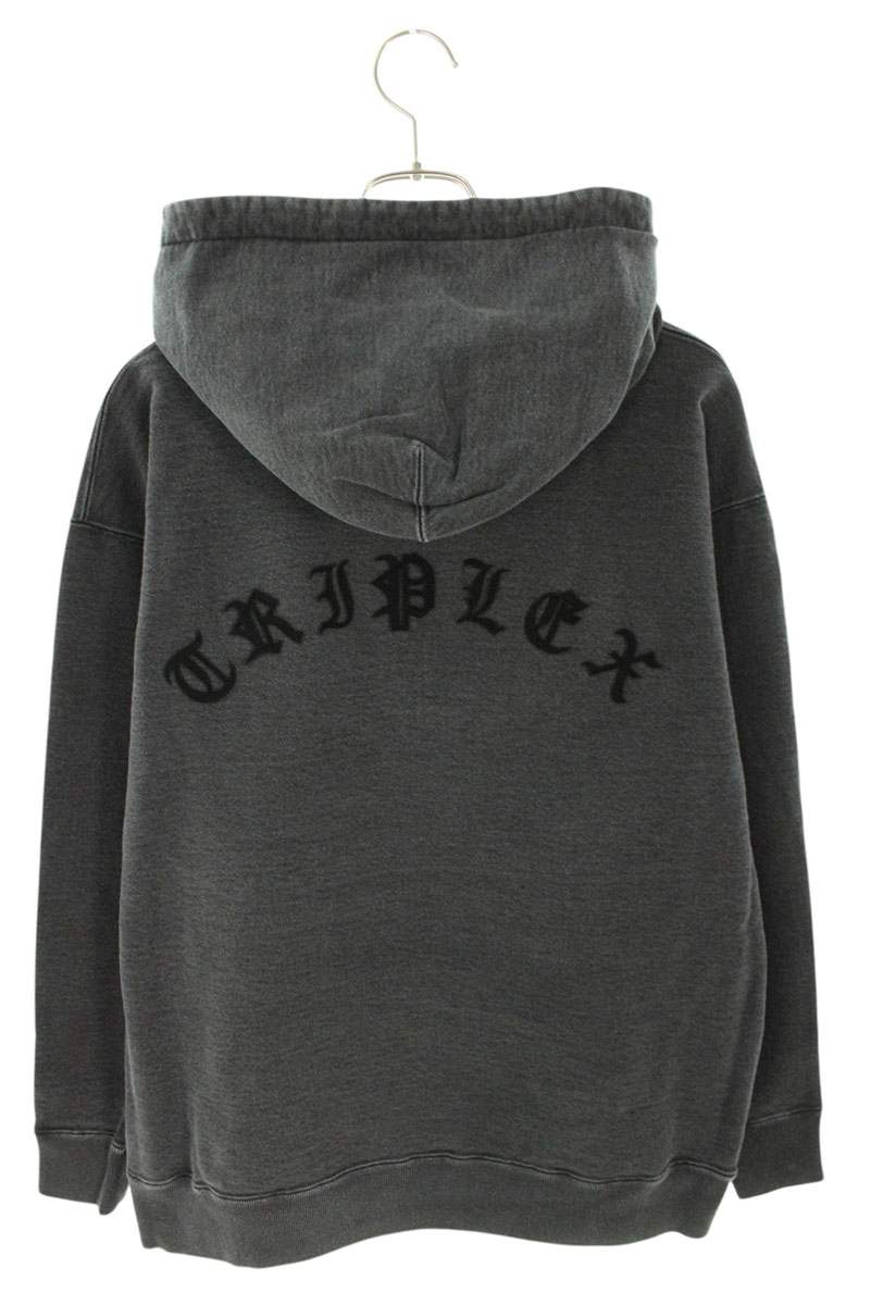 GOD SELECTION XXX Back Patch Hoodie Black Size S