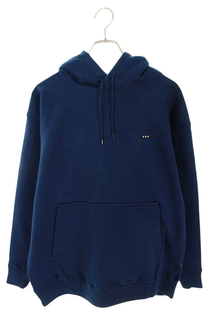 GOD SELECTION XXX Logo Patch Hoodie Navy Size S