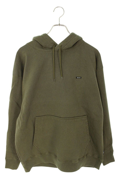 GOD SELECTION XXX Logo Patch Hoodie Olive Size M