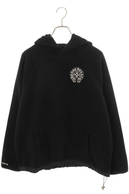 Chrome Hearts Cross Ball Button Fleece Hoodie Size XL