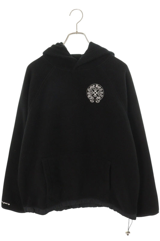 Chrome Hearts Cross Ball Button Fleece Hoodie Size XL
