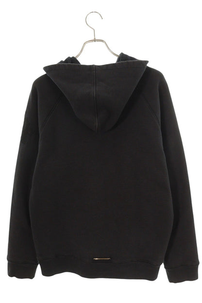 Chrome Hearts Cross Patch Hoodie Gray/Silver Size M
