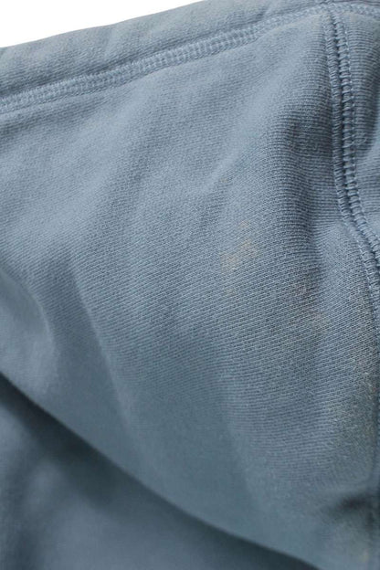 DIOR 21AW Peter Doig Logo Embroidered Hoodie Blue Size L
