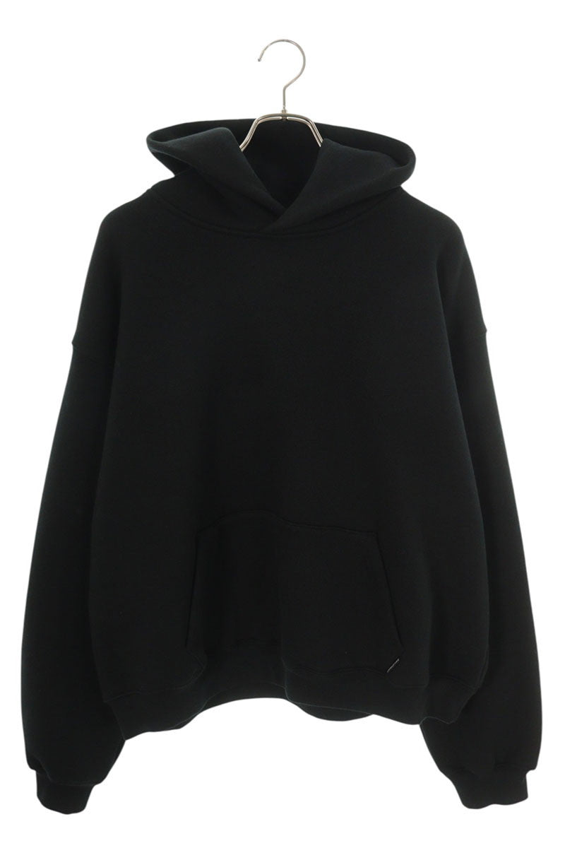 ALEXANDER WANG Heavyweight Cropped Hoodie Black Size M