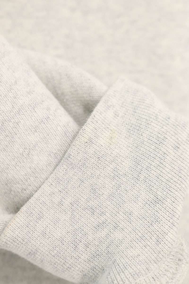 ALEXANDER WANG Heavyweight Cropped Hoodie Light Gray Size XS