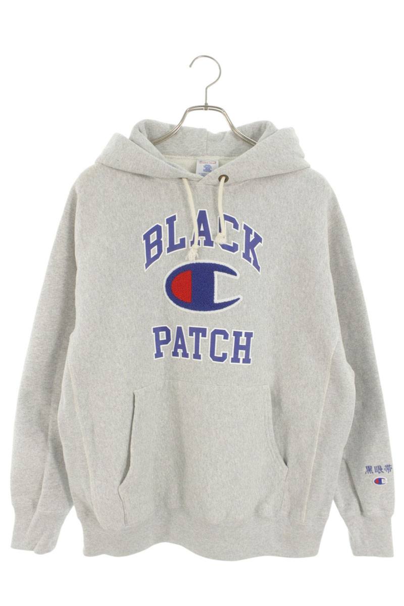 BlackEyePatch x Champion REVERSE WEAVE Logo Hoodie Size L