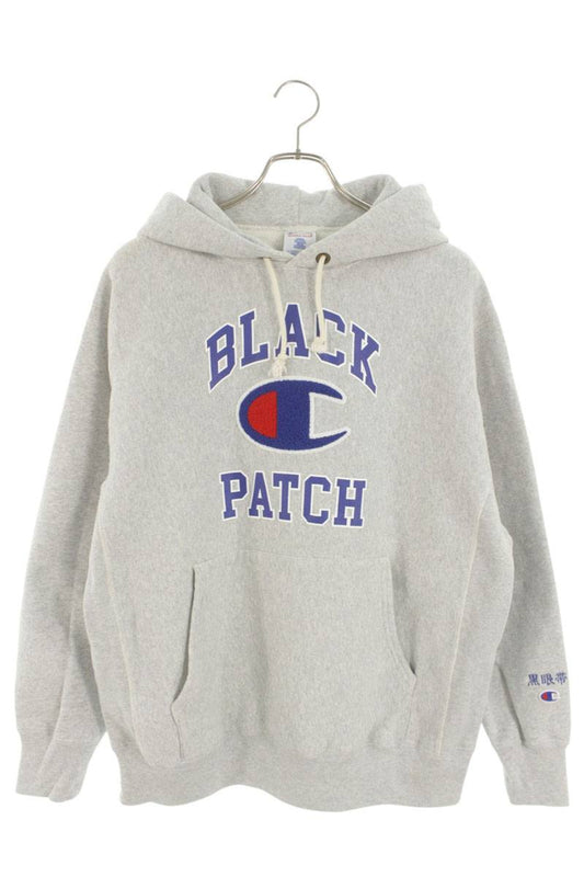 BlackEyePatch x Champion REVERSE WEAVE Logo Hoodie Size L