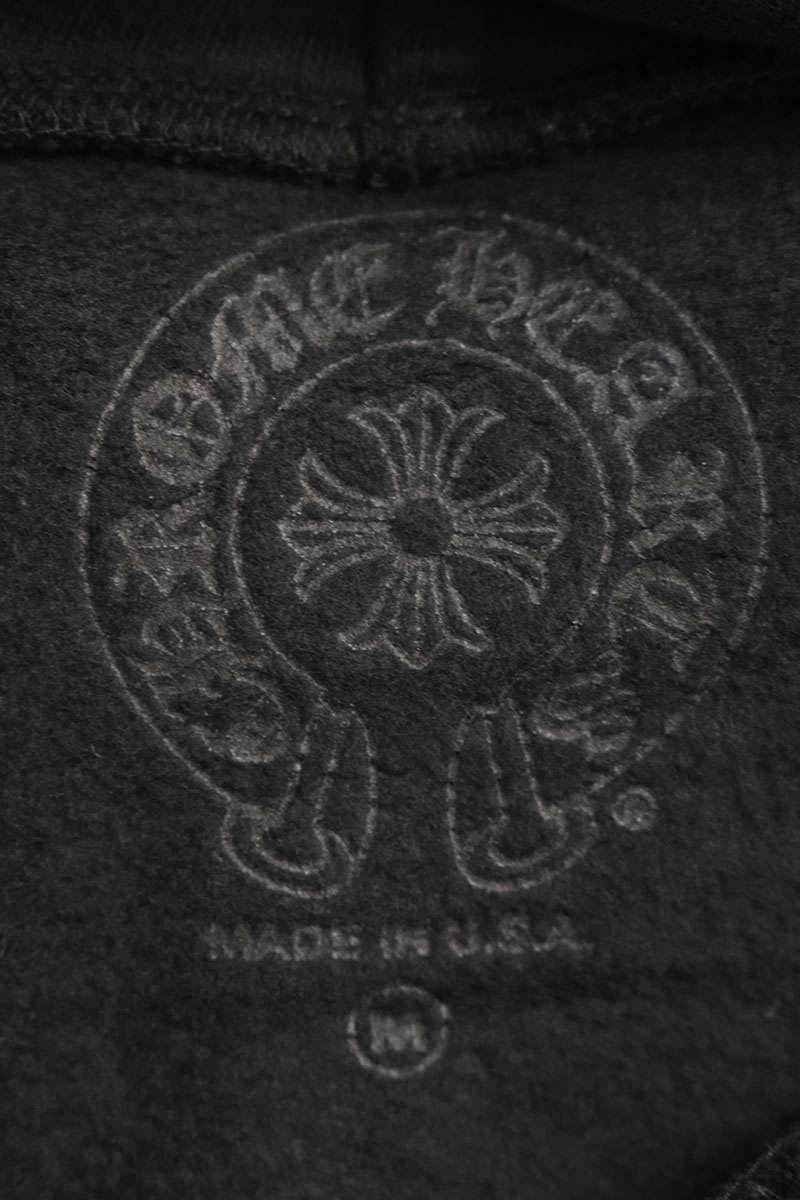 Chrome Hearts SWTSHRT PLVR Online Exclusive Black Size M