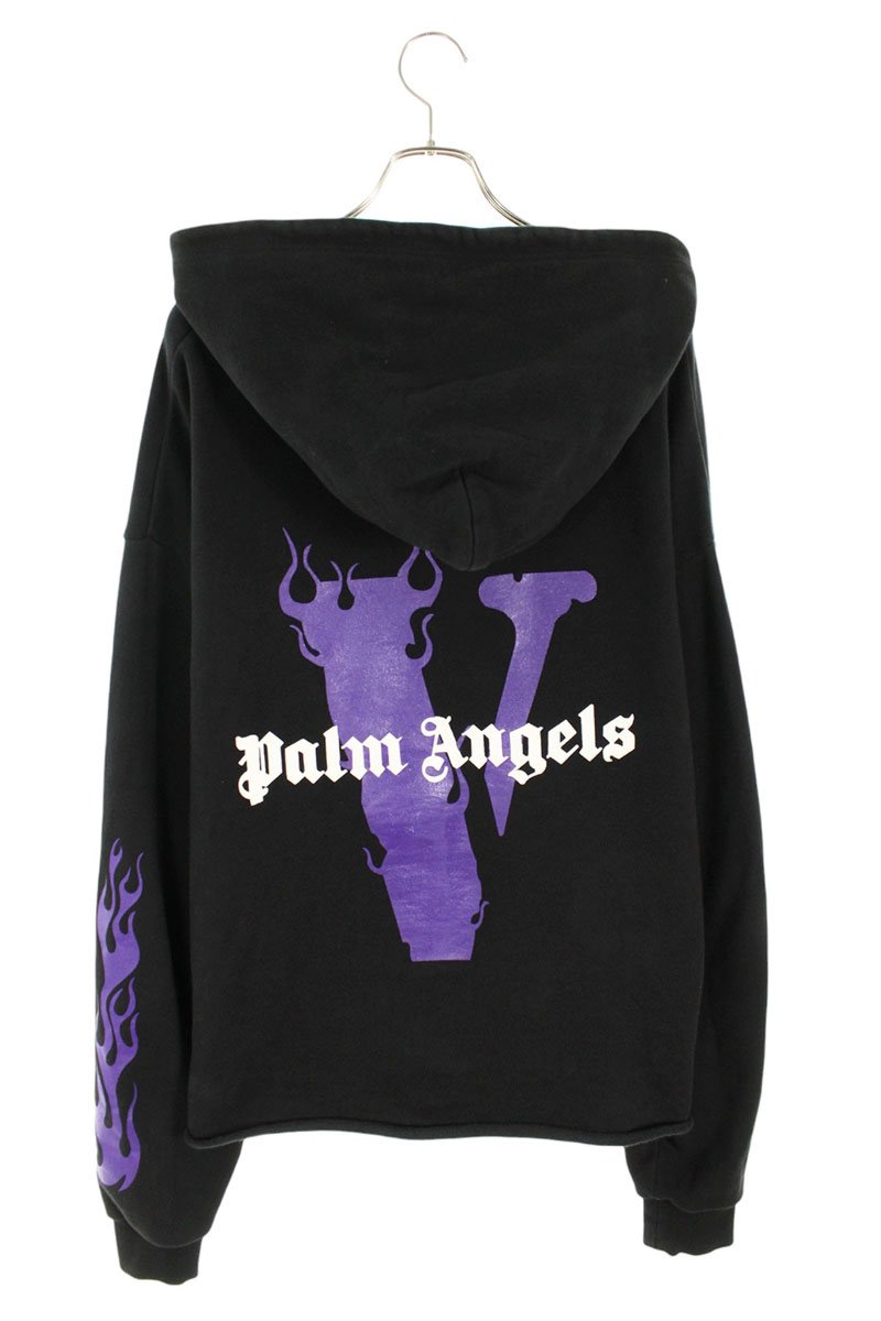 Palm Angels Logo Hoodie Black Size XL