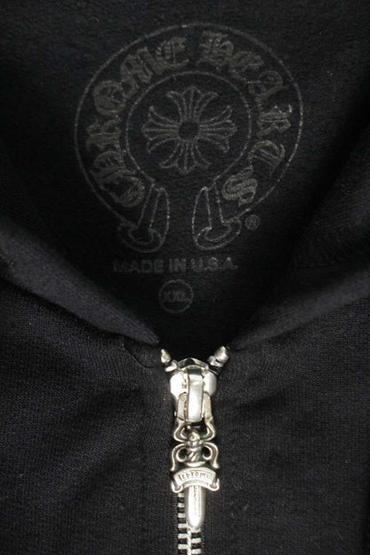 Chrome Hearts SWTSHRT HD ZIP Sleeve Logo Print Size XXL
