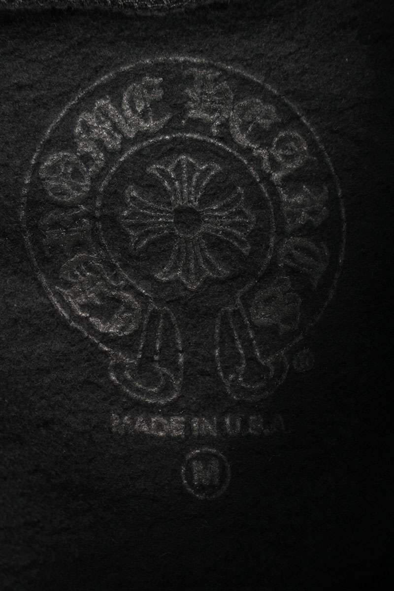 Chrome Hearts SWTSHRT HD PLVR Sleeve Logo Black Size M