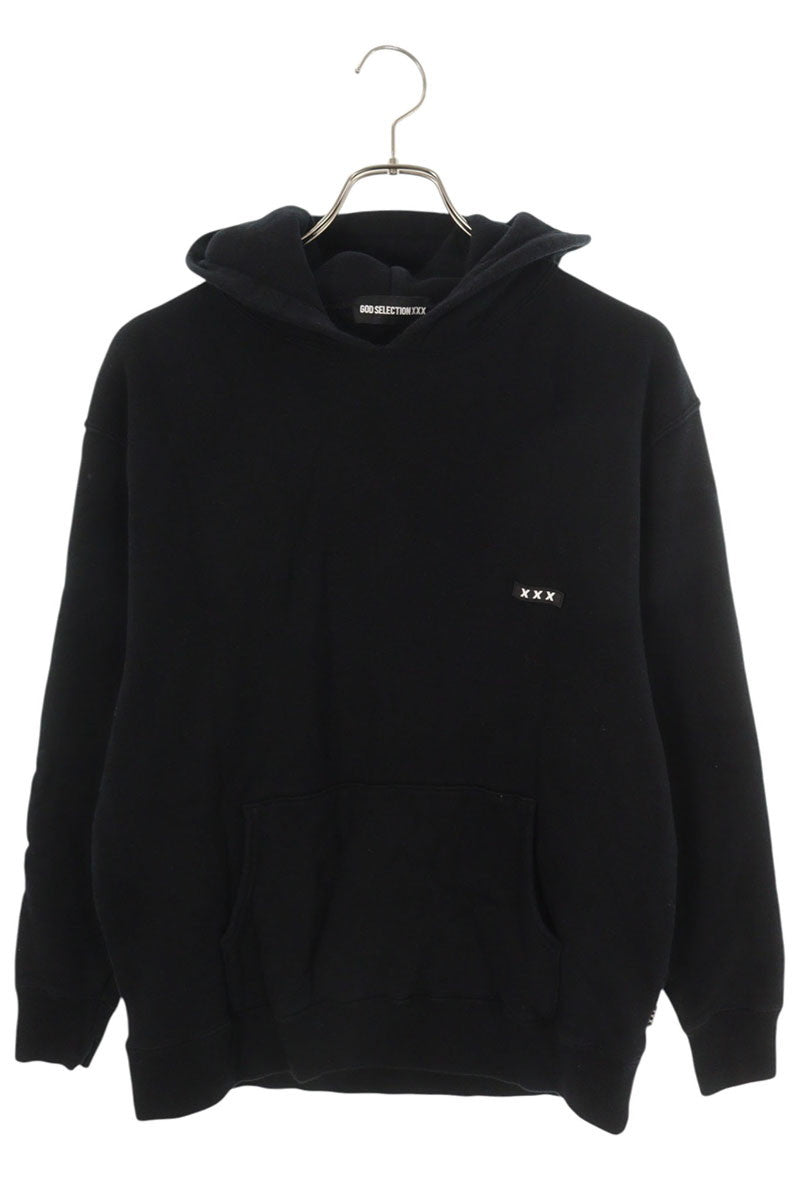 GOD SELECTION XXX Logo Pullover Hoodie Black Size L