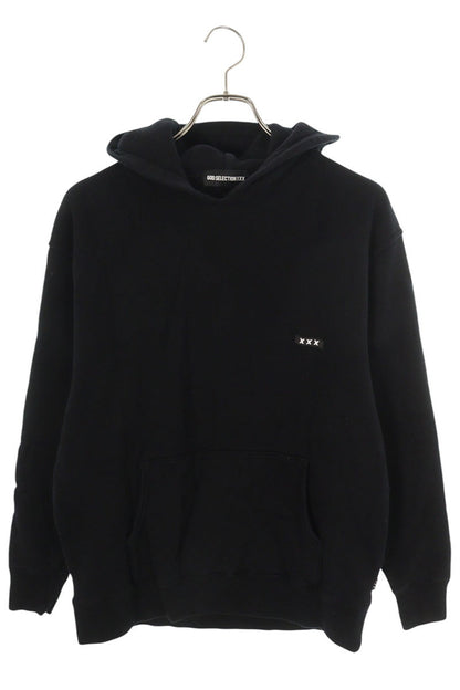 GOD SELECTION XXX Logo Pullover Hoodie Black Size L