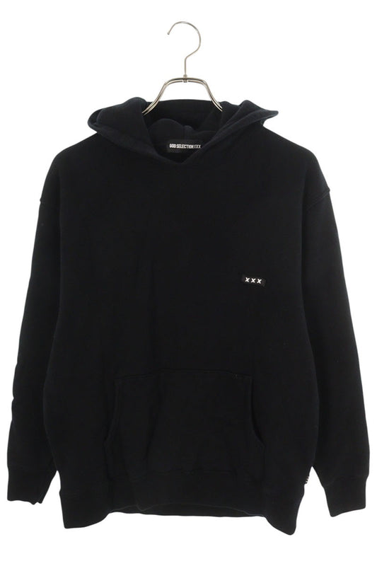 GOD SELECTION XXX Logo Pullover Hoodie Black Size L