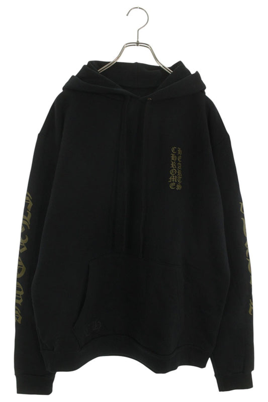 Chrome Hearts SWTSHRT HD PLVR Sleeve Logo Black Multi Size M