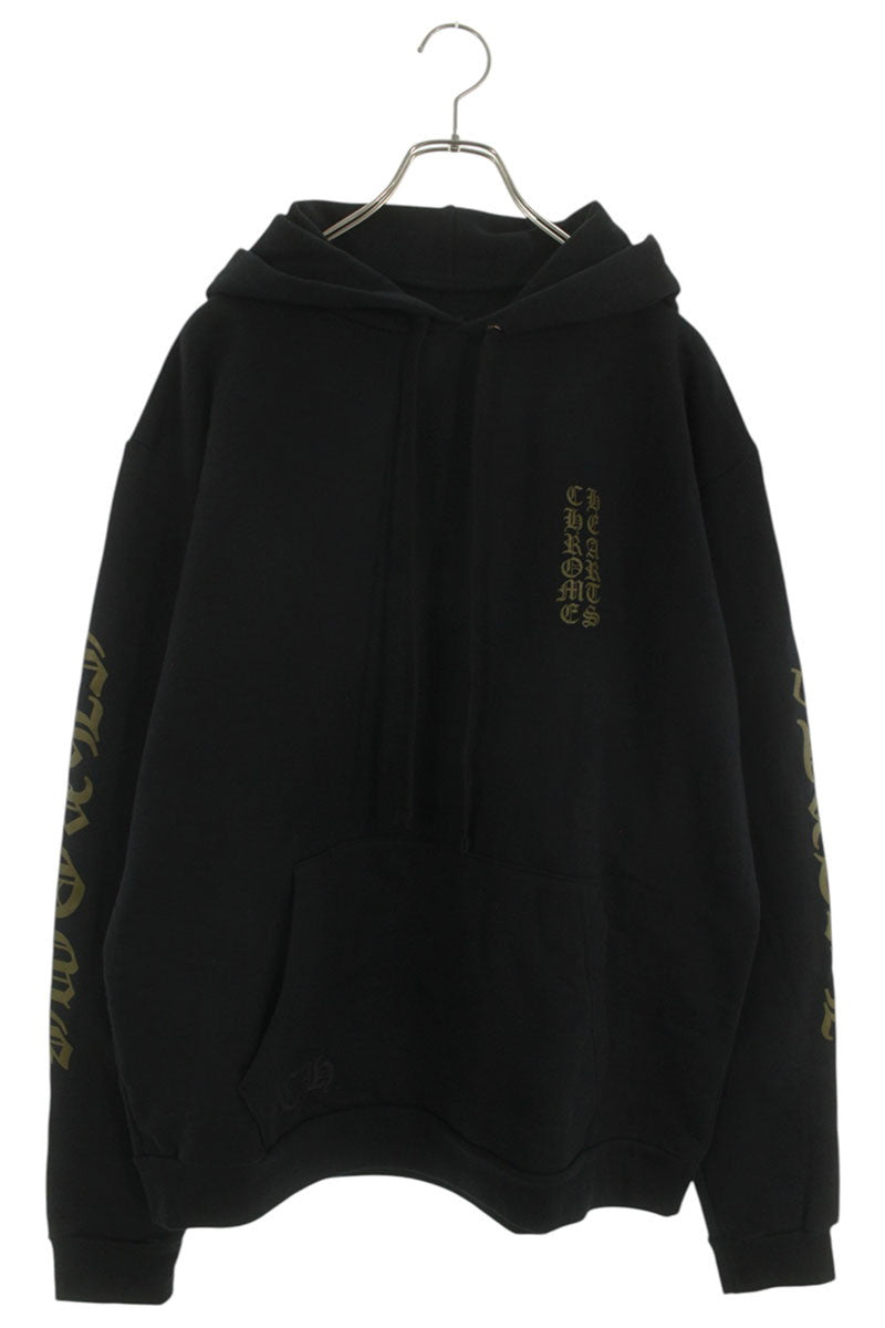 Chrome Hearts SWTSHRT HD PLVR Sleeve Logo Black Multi Size M