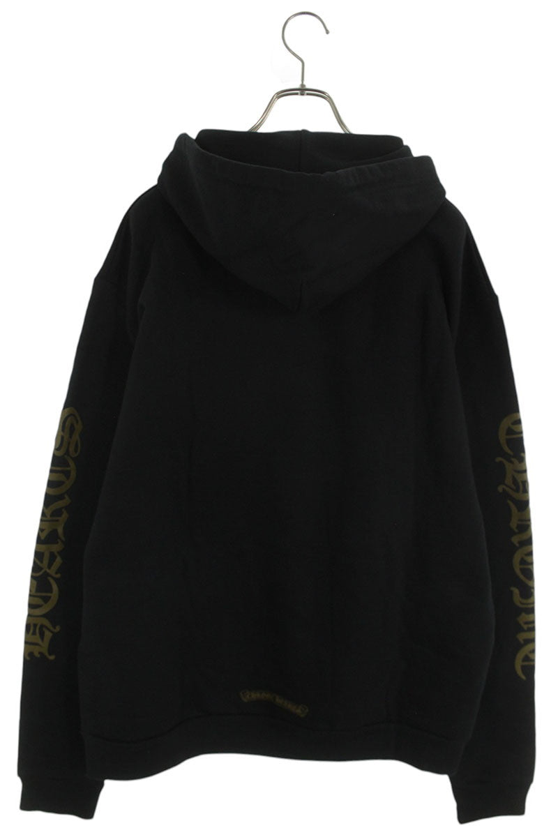 Chrome Hearts SWTSHRT HD PLVR Sleeve Logo Black Multi Size M