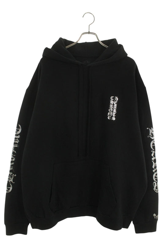 Chrome Hearts 1988 Arm Logo Print Pullover Hoodie Size XXL