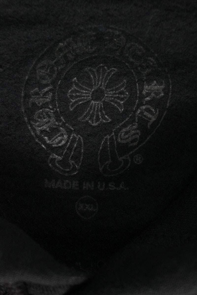 Chrome Hearts 1988 Arm Logo Print Pullover Hoodie Size XXL