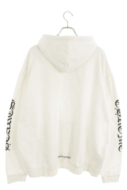 Chrome Hearts Sleeve Logo Print Pullover Hoodie Size XXL