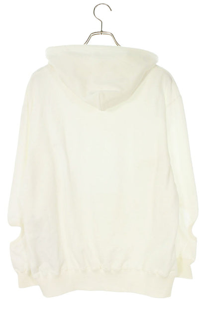 TOGA VIRILIS Chest Embroidered Logo Hoodie White Size S