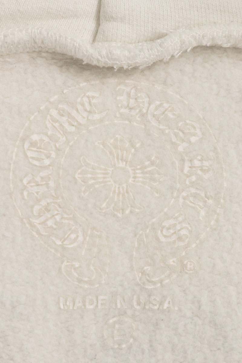 Chrome Hearts Back Arch Logo Print Dagger Zip Hoodie Size L
