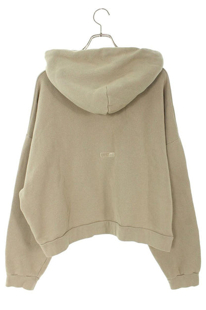 Acne Studios Logo Patch Pullover Hoodie Beige Size XXS