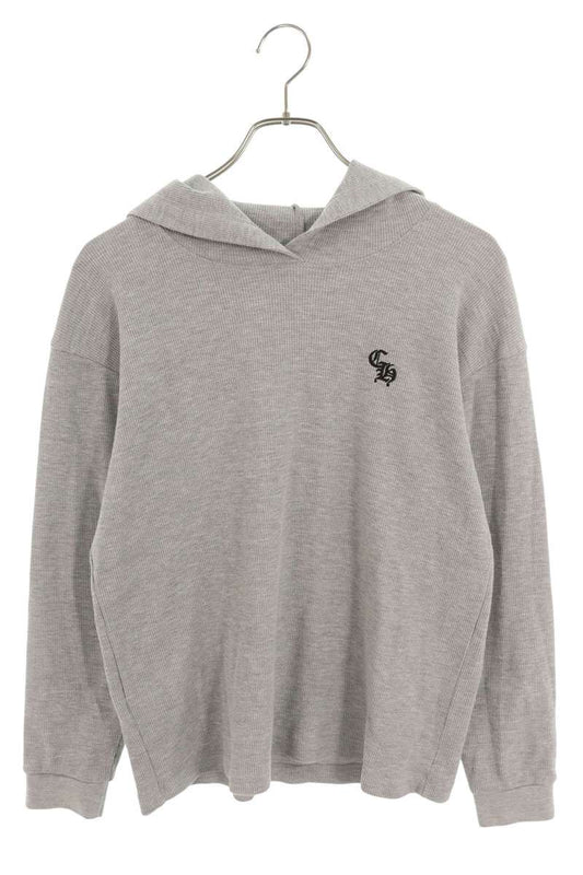 Chrome Hearts CH Logo Embroidered Thermal Hoodie Size S