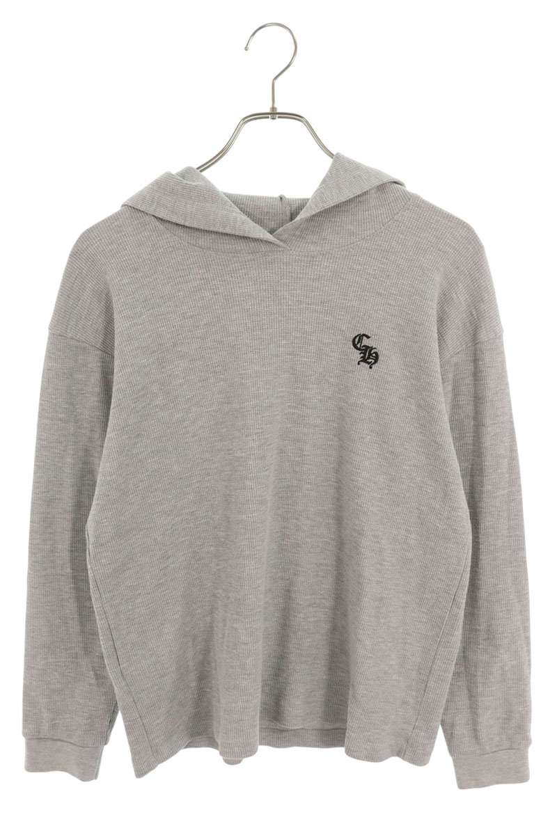 Chrome Hearts CH Logo Embroidered Thermal Hoodie Size S