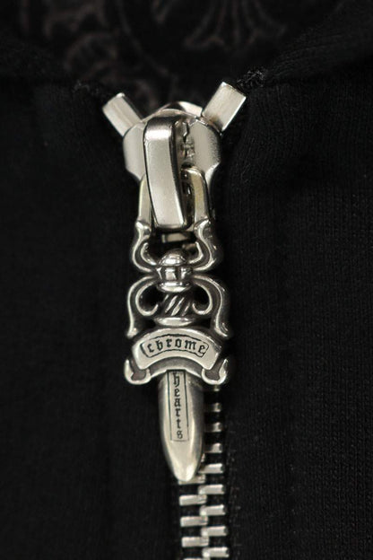 Chrome Hearts Arm Logo Print Zip Hoodie Size XXL