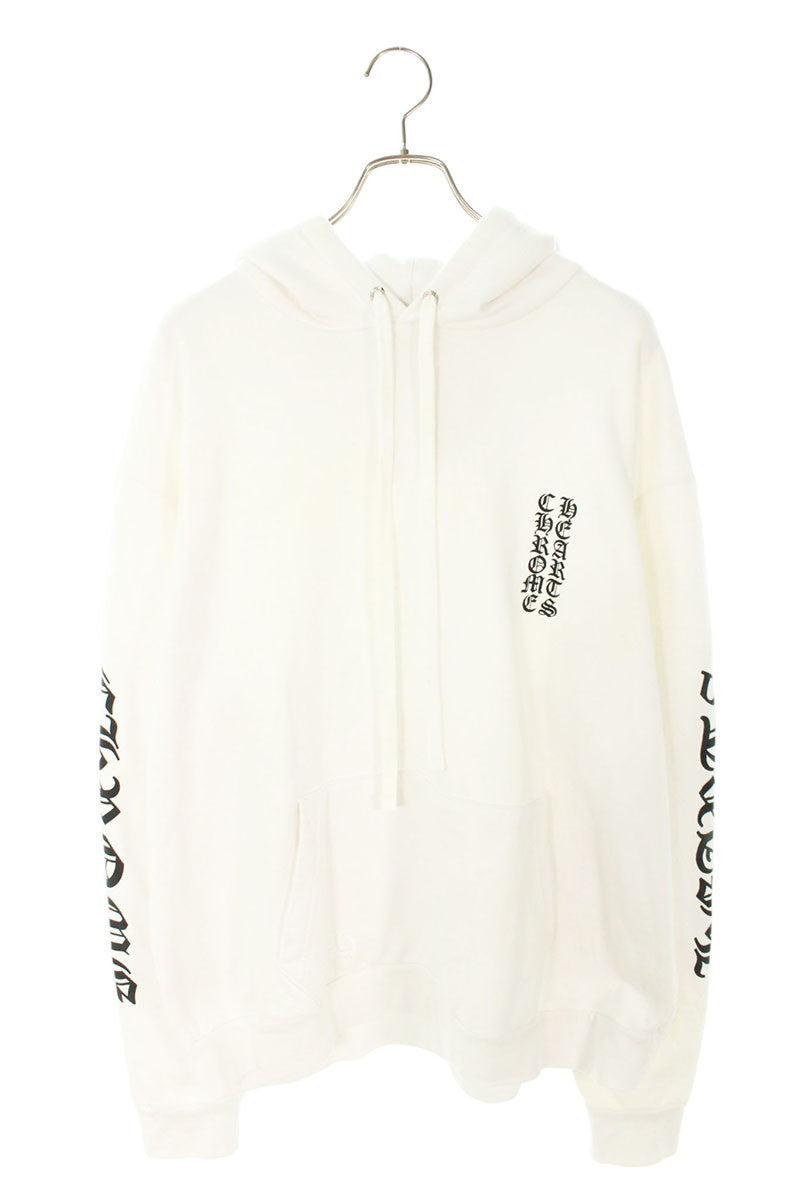 Chrome Hearts Arm Logo Print Pullover Hoodie Size L
