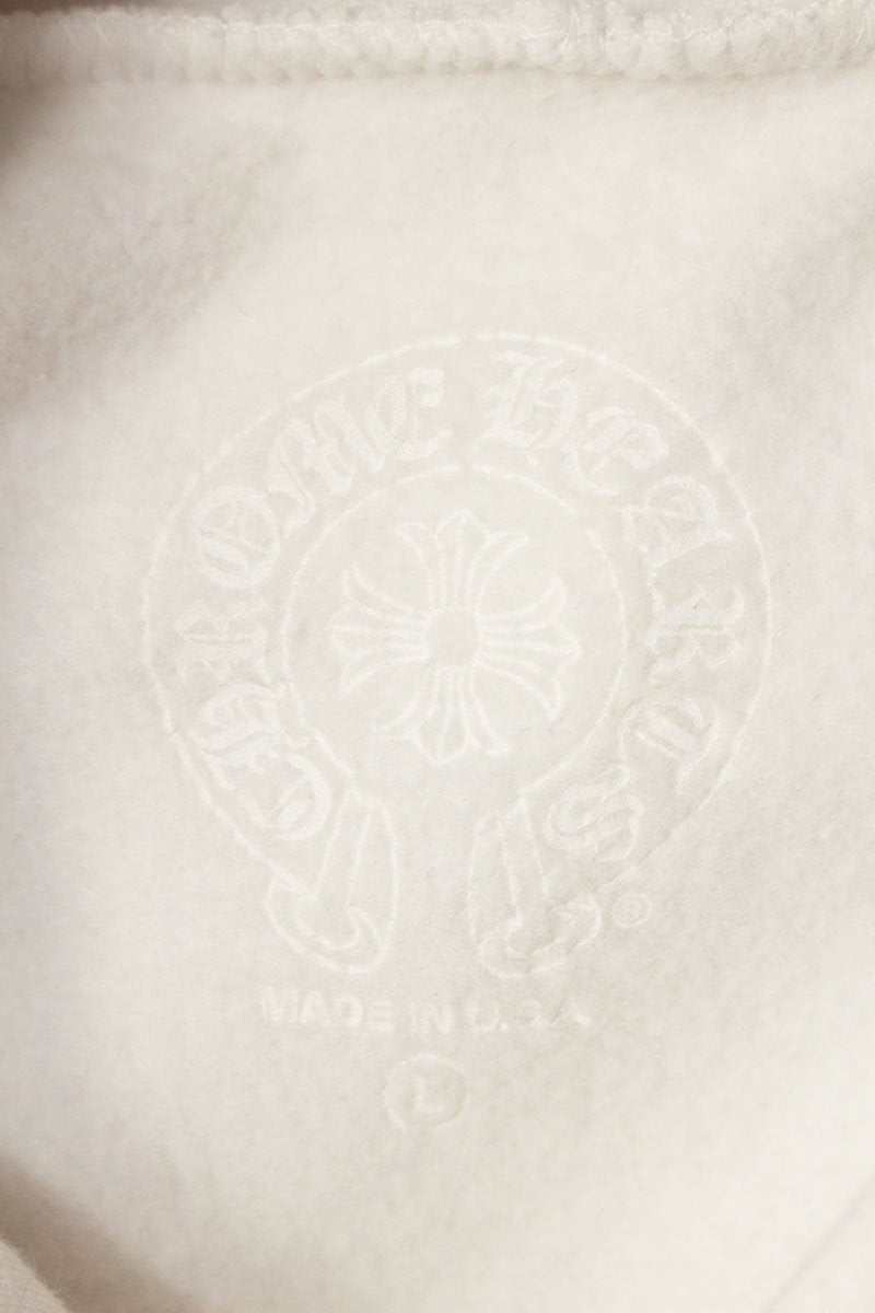 Chrome Hearts Arm Logo Print Pullover Hoodie Size L