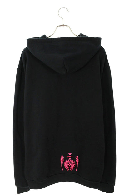 Chrome Hearts FOTI Skull Horseshoe Print Hoodie Size XL