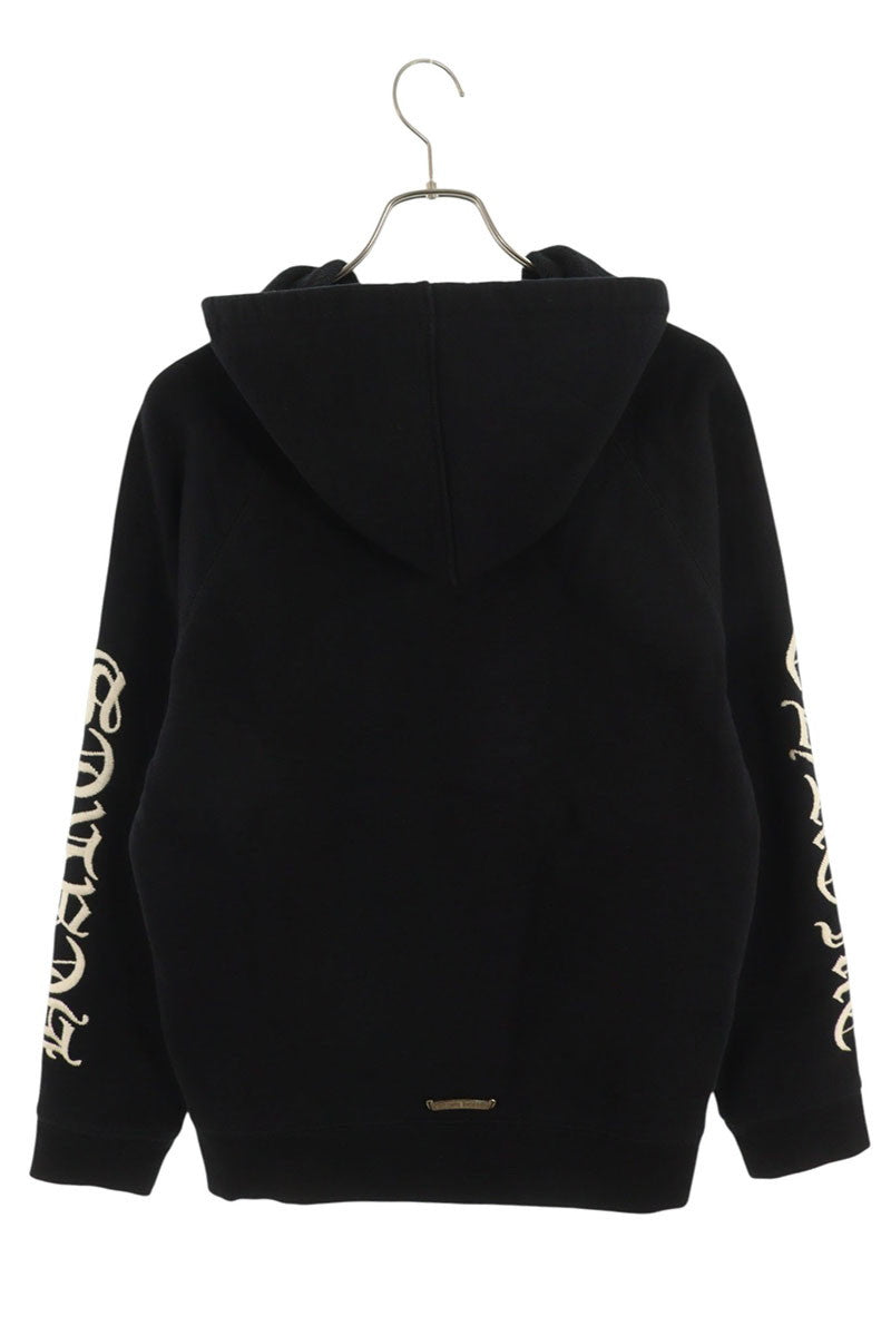 Chrome Hearts CH Logo Embroidered Pullover Hoodie Size M