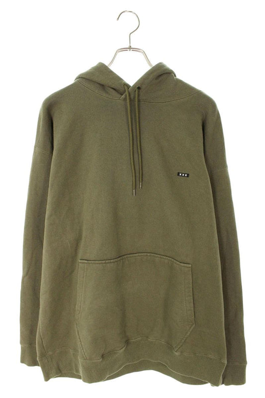 GOD SELECTION XXX Patchwork Hoodie Brown Size XL